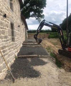 Terrassement, création